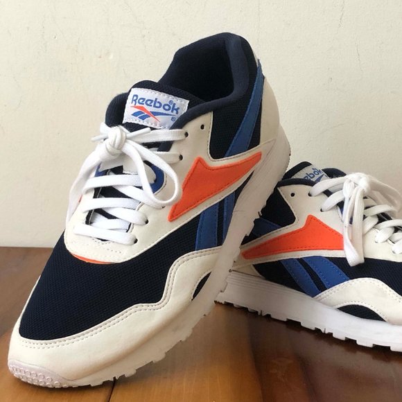 REEBOK Rapide Trainer - White/Navy - 8.5 W/7 M - Picture 1 of 7